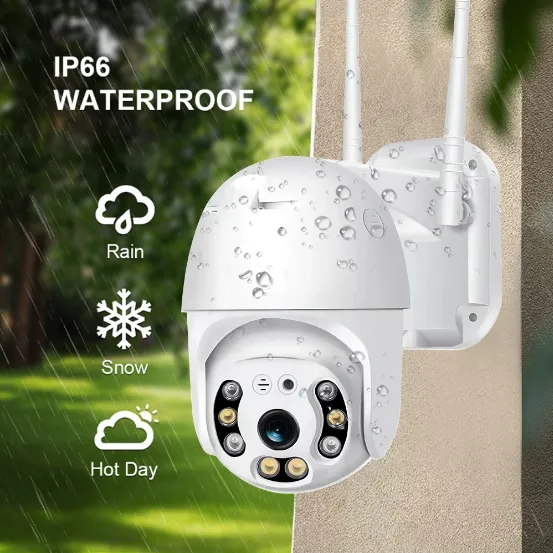 MaxGen C6S2X V380 PRO PTZ WIFI IP Camera 2MP 1080P Waterproof Outdoor Color Night Vision Two-Way Audio Motion Detection 360-Degree Robotic PTZ CCTV Camera 1 MaxGen C6S2X V380 PRO PTZ WIFI IP Camera