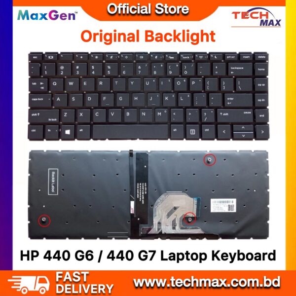 HP ProBook 440 G6 445 G6 440 G7 445 G7 Series Laptop Keyboard