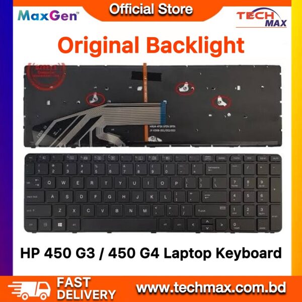 HP ProBook 450 G3 450 G4 455 G3 470 G3 455 G4 Series Laptop Keyboard