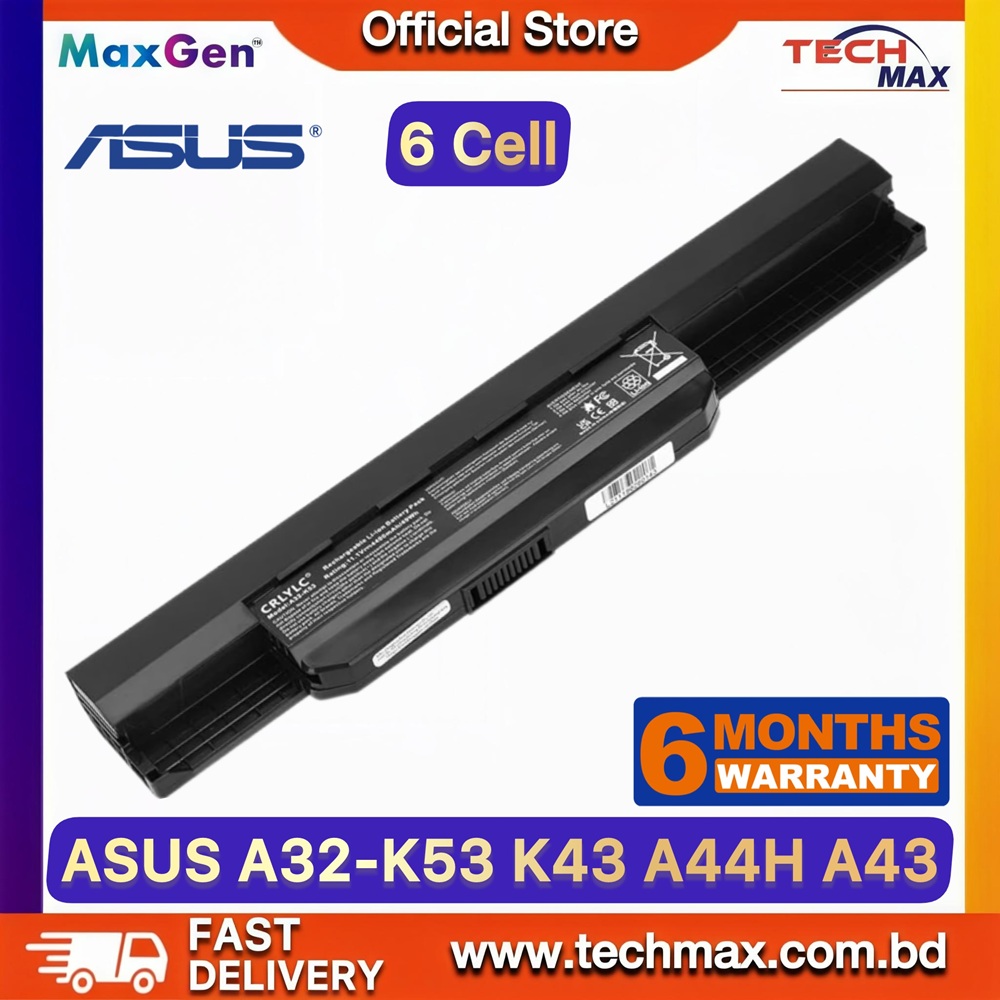 ASUS A31-K53 A32-K53 A42-K53 Battery for K53 K54 A43 A53 X53 X54 Laptop Battery