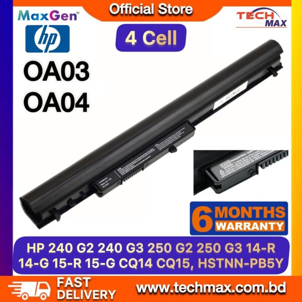 HP OA04 OA03 Battery for HP 240 245 250 255 Series Replacement Battery