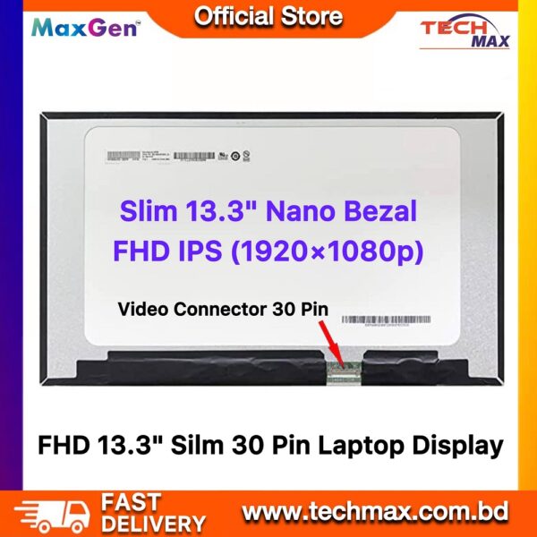 Led LCD Screen HP Elitebook 830 G7 835 G7 laptop 13.3" FHD M08536-001