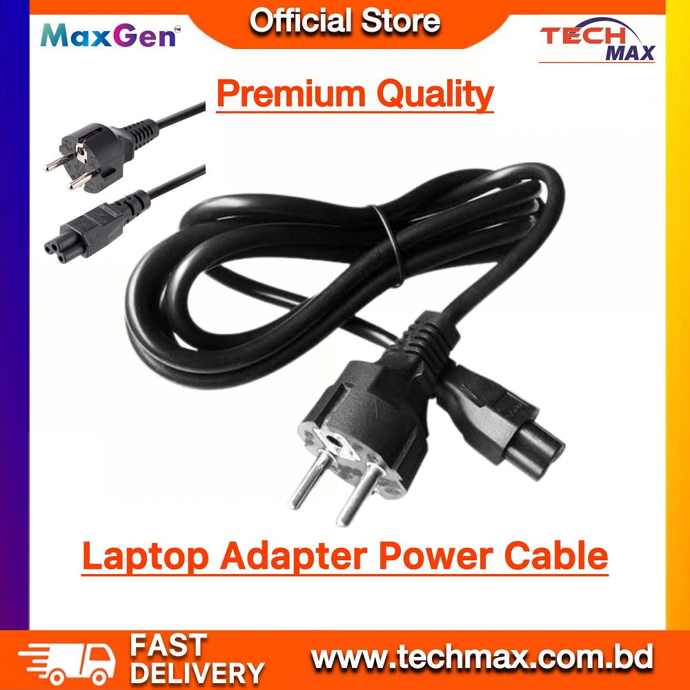Laptop Adapter Charger Power Cable 2 Pin US Plug1.5m Power Supply Cord Notebook Computer