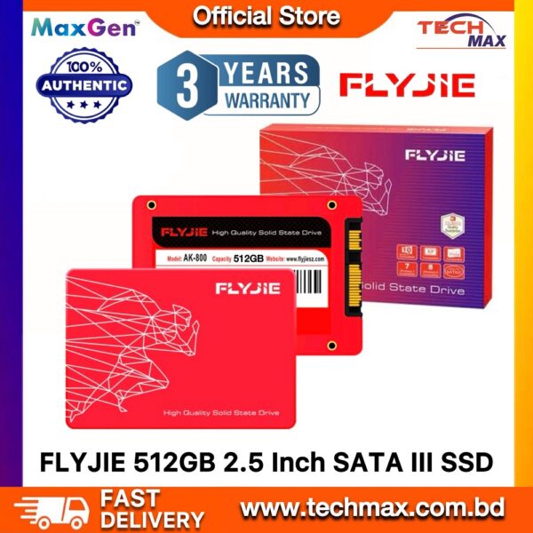 FLYJIE 512GB SATA SSD