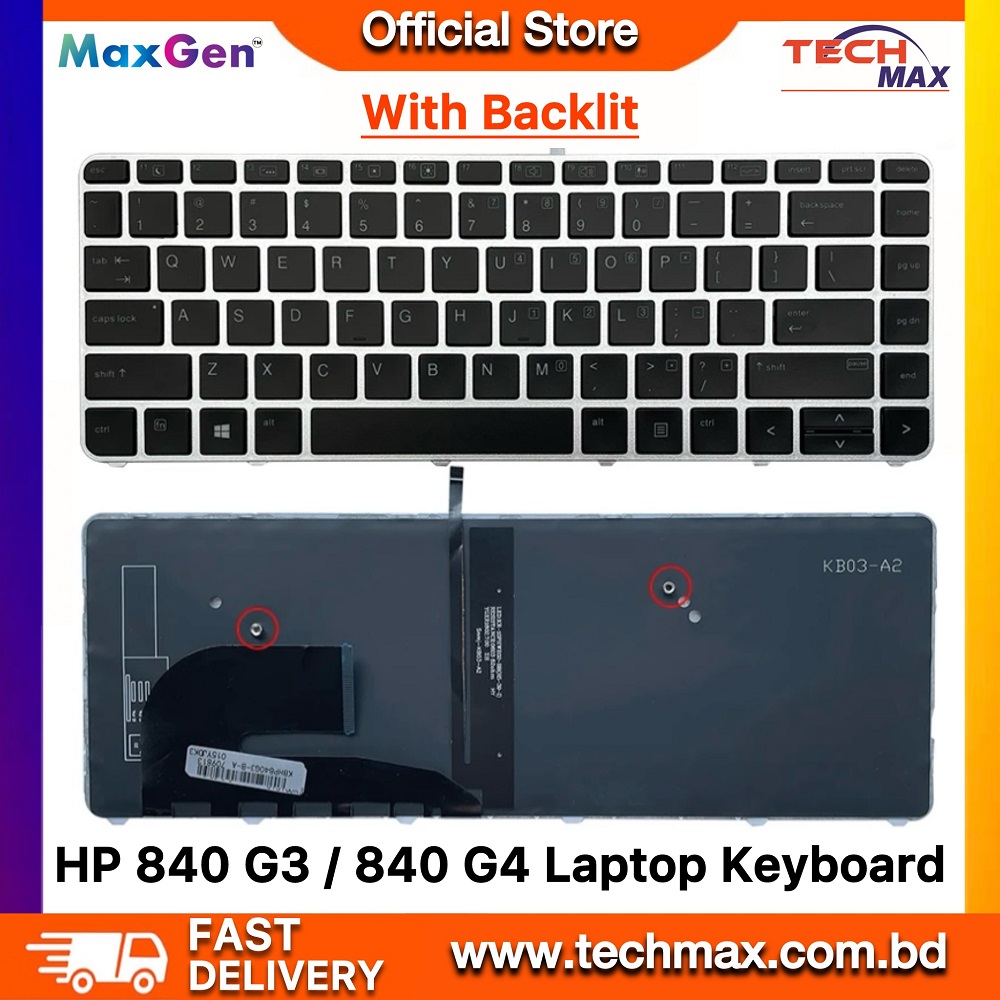 HP EliteBook 840 G3 Keyboard 840 G4 845 G3 G4 745 G3 G4 ZBook 14u G4 backlit laptop keyboard replacement