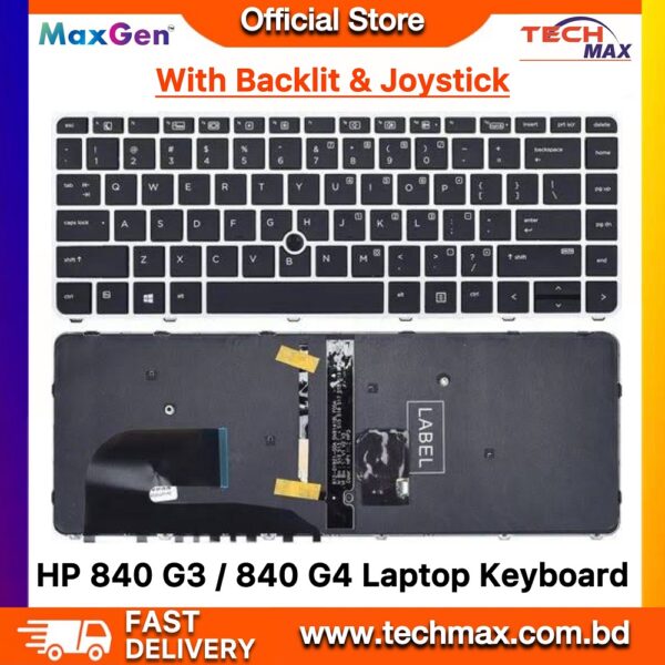 HP EliteBook 840 G3 840 G4 Keyboard 845 G3 G4 745 G3 G4 ZBook 14u G4 backlit joystick keyboard