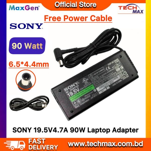 SONY VAIO Laptop Adapter Charger For Sony EB EH SVF15 SVF14 SVE14 SVE15 VGN PCG VPC Series 19.5V 4.7A -3.42A 6.5mm*4.4mm Adapter