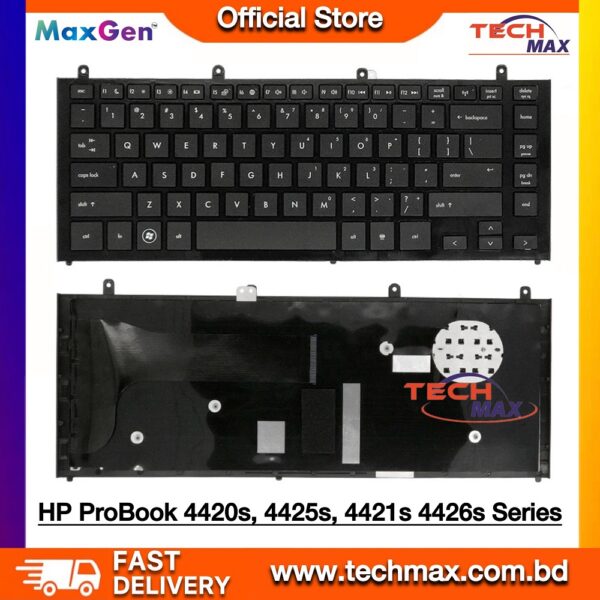 HP ProBook 4420S 44215 44255 44215 4425s 4426s Series Laptop Keyboard With Frame