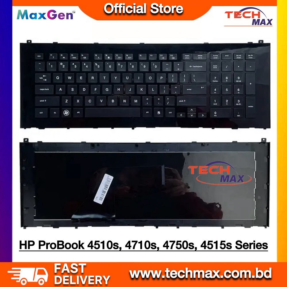 HP ProBook 4510s 4515S 4710 4710S 4750S 4510 Series Laptop Keyboard 1 HP ProBook 4510s 4515S 4710 4710S 4750S 4510 Series Laptop Keyboard