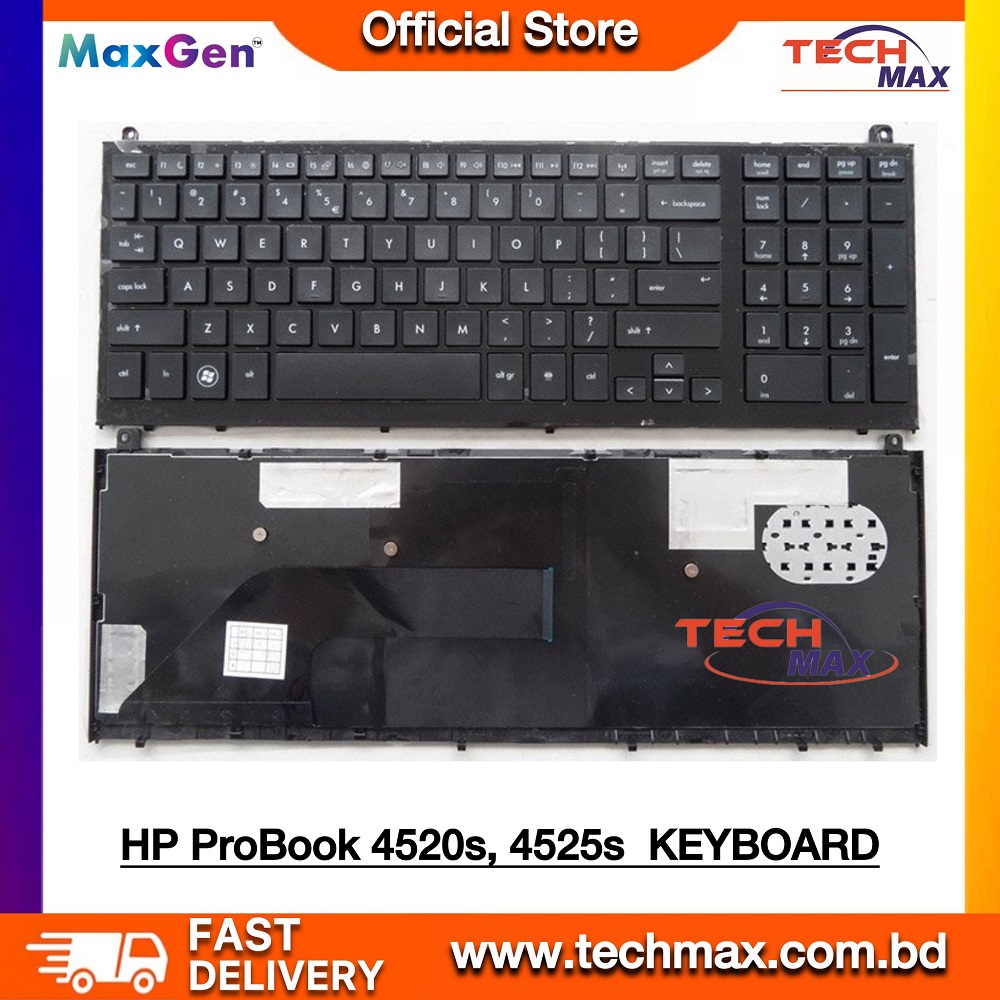 HP ProBook 4520S 4520 4525S 4525 Series Laptop Keyboard 1 HP 4520S KEYBOARD