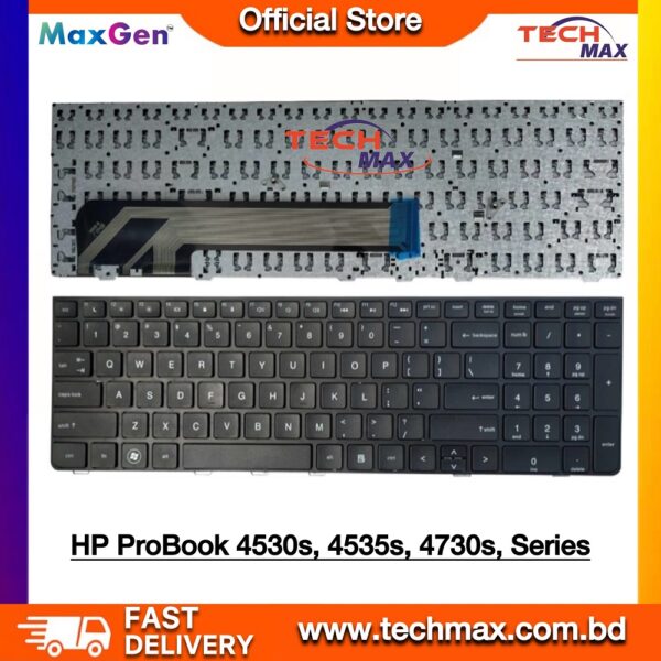 HP ProBook 4530S, 4535S, 4730S, 4735S Series Laptop Keyboard