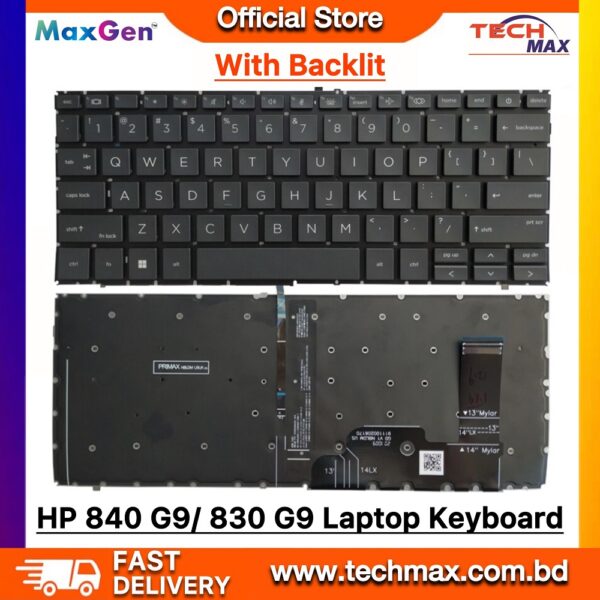 ORIGINAL HP Laptop Keyboard For HP EliteBook 840 G9 830 G9 840 G10 830 G10 845 G9 Series Laptop Keyboard (With Backlit)
