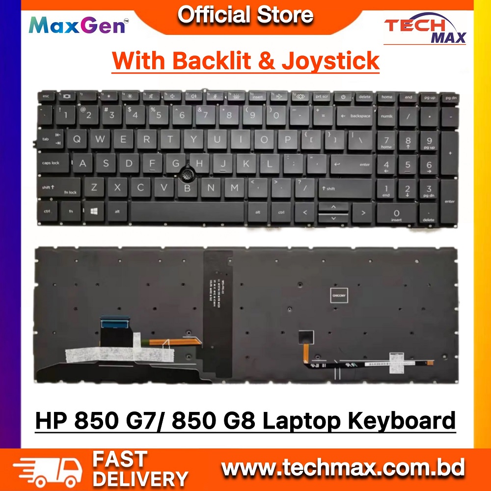 HP Laptop Keyboard For HP EliteBook 850 G7 850 G8, 855 G7 855 G8 ZBook Firefly 15 G7, 15 G8 Series Laptop Keyboard (Backlit & Pointer) 1 HP Laptop Keyboard For HP EliteBook 850 G7 850 G8, 855 G7 855 G8 ZBook Firefly 15 G7, 15 G8 Series Laptop Keyboard (Backlit & Pointer)