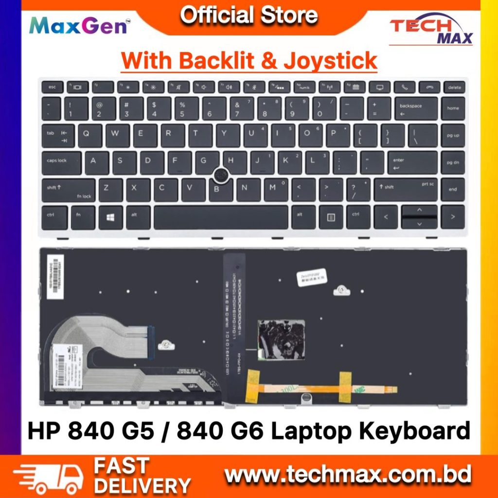 HP EliteBook 840 G5 backlit pointer keypad G6 846 G5 G6 745 G5 G6 ZBook 14u G5 G6 backlit pointer laptop keyboard