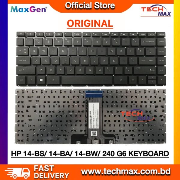 HP Pavilion 14-BS 14-BW 14-BA 14-bs042tx Pavilion x360 14-ba049TX, HP Pavilion X360 14-BA 14-BF 14-BA013DX 14T-BA 14M-BA 14-BS 14-BS057CL 14-BS 14-BS000 14-BS100 14-BS500 14-BS057CL HP 240-G6 245-G6 246-G6, HP 14s-cf1000 14s-cf2000 14-cf0013dx 14-cf0006dx ΤΡΝ-W125 ΤΡΝ-Q186 ΤΡΝ-Q189 ΤΡΝ-C131 Series Laptop Keyboard (ORIGINAL)