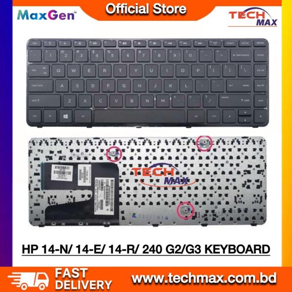 HP Pavilion 14-D 14N 14R 14-G 14-N 14-R 14-S 14-W HP 240 G2 G3 HP 245 G2 G3 HP 246 G2 G3 HP 248 G1 340 G1 345 G1, P/N: 9Z.N9GSQ.501 747282-001, 746019-001 Series Laptop Keyboard
