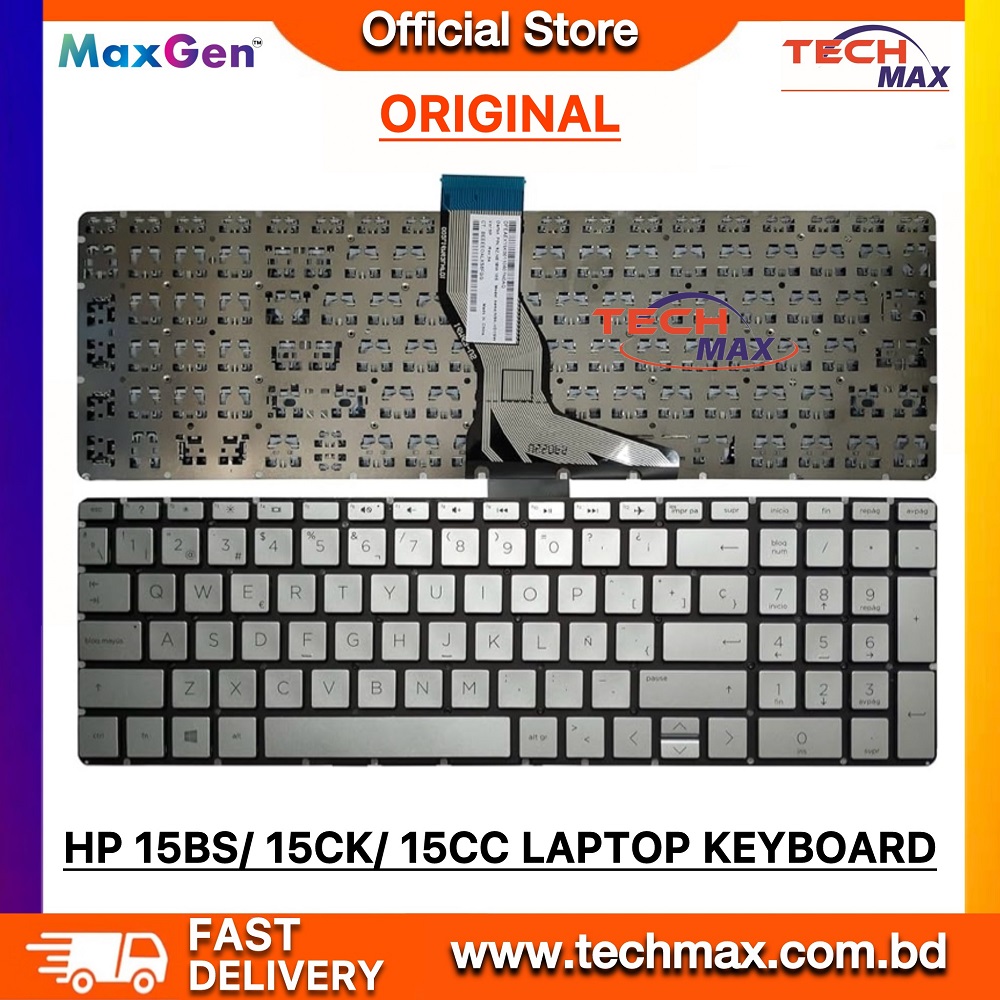HP Pavilion 15-BS 15-BW 15T-BR 15T-BS 15Z-BW, HP 15-BS000 15-BS009CA 15-BS017CA 15-BS028CA 15-BS028CL HP 250 G6 255 G6 256 G6 Series, HP 15-CS 15-CW 15-DY 15Q-DY 15s-dy 15s-eq 15s-fq 15t-cs 15z-cw, L24752-001, P/N: 9Z.Ne1bw.101 PK132045A00 V162602ES1, TPN-C129 925008-001 PK132043A00, HP Envy x360 15m-bp 15m-bq 15m-ds, HP Envy 15m-bp012dx 15m-bp111dx 15m-bp112dx 15m-bq021dx 15m-ds0011dx 15m-ds0012dx Series Laptop Keyboard (Original Silver) 2 HP Pavilion 15-BS 15-BW 15T-BR 15T-BS 15Z-BW, HP 15-BS000 15-BS009CA 15-BS017CA 15-BS028CA 15-BS028CL HP 250 G6 255 G6 256 G6 Series, HP 15-CS 15-CW 15-DY 15Q-DY 15s-dy 15s-eq 15s-fq 15t-cs 15z-cw, L24752-001, P/N: 9Z.Ne1bw.101 PK132045A00 V162602ES1, TPN-C129 925008-001 PK132043A00, HP Envy x360 15m-bp 15m-bq 15m-ds, HP Envy 15m-bp012dx 15m-bp111dx 15m-bp112dx 15m-bq021dx 15m-ds0011dx 15m-ds0012dx Series Laptop Keyboard (Original Silver)