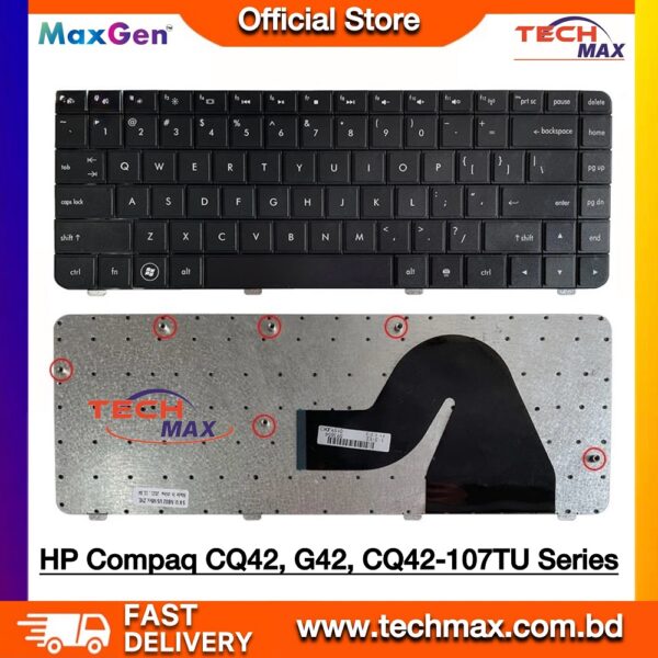 HP Compaq Presario CQ42, HP Pavilion G42, G42-200, G42-243, G42T-200 Series Laptops Keyboard