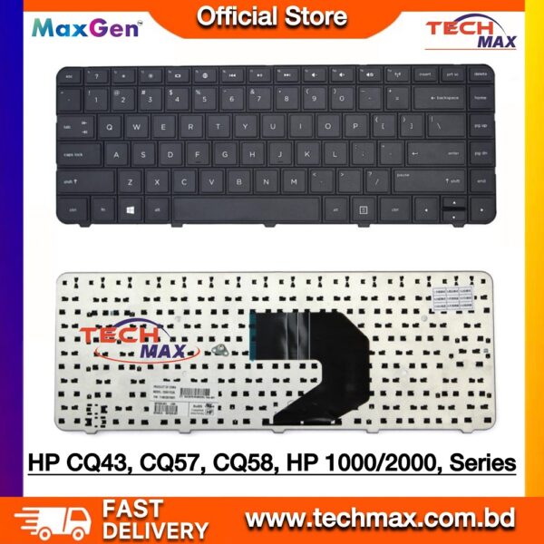 HP Compaq CQ43 CQ57 CQ58 CQ43-100 CQ43-200 CQ43-300, HP 450 Keyboard, HP 1000 G4-1000 G6-1000, HP Compaq 430 431 435 630 631 635 636 450 455 650 655 Series Laptop Keyboard