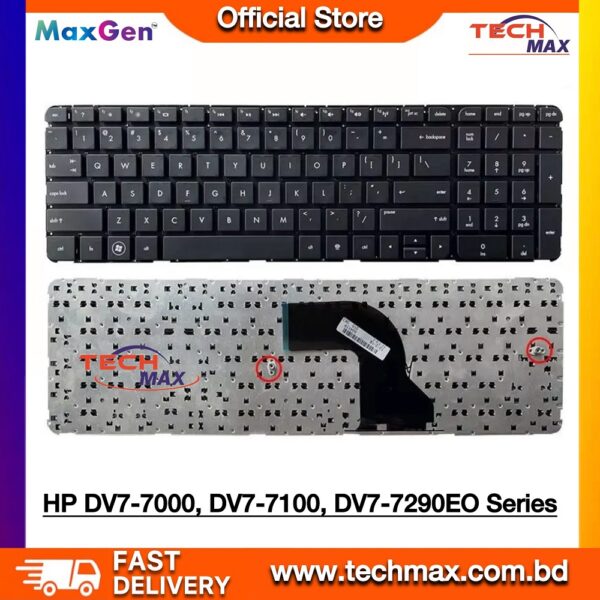 HP Pavilion DV7-7000 DV7-7100 M7-1000 Envy DV7-7200 DV7-7300 dv7-7398ca m7-1015dx m7-1078ca 670323-251 NSK-CJ0UW Series Laptop Keyboard