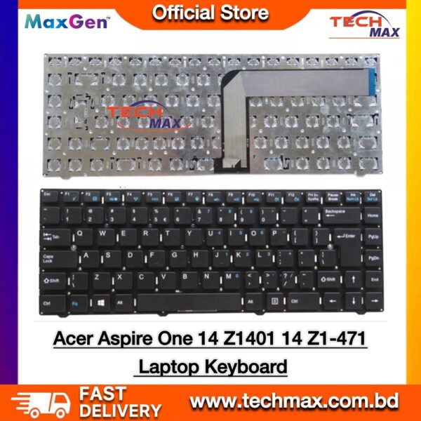 Acer Aspire One Z1401 Z1402 Series Laptop Keyboard Replacement