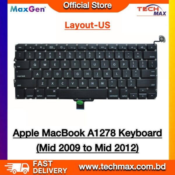 MacBook Pro A1278 US Layout Keyboard Replacement 13 inch 2009 2012