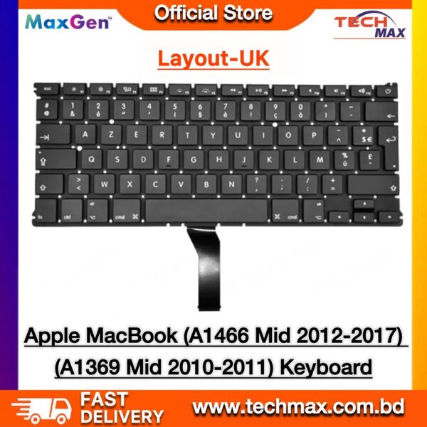 Apple A1369 A1466 MacBook Air keyboard replacement
