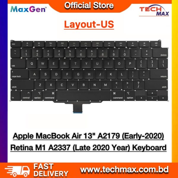MacBook Air M1 A2179 A2337 US keyboard replacement