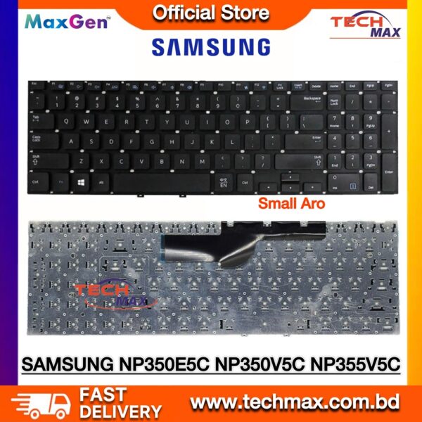 Samsung NP350V5C NP355E5C NP550P5C laptop keyboard replacement black layout