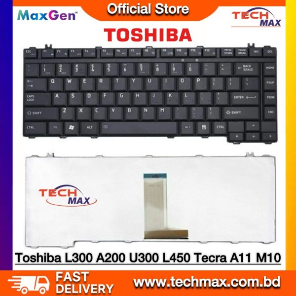 Toshiba Satellite L200 L300 L305 Series Laptop Replacement Keyboard