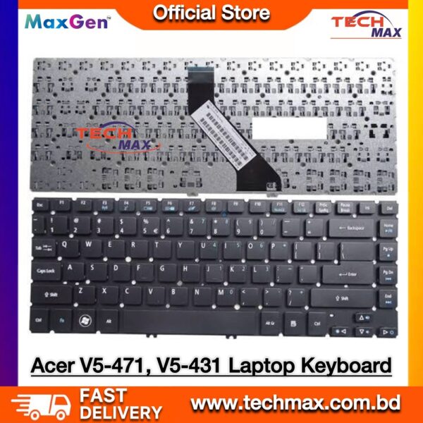 Acer Aspire V5-471 V5-431 laptop keyboard replacement