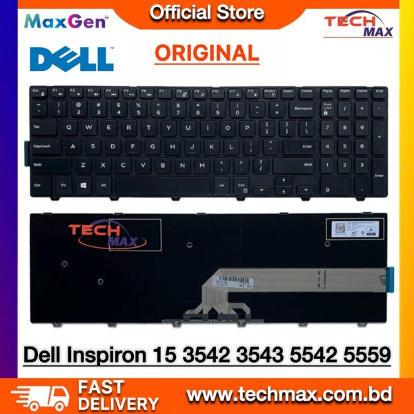 Dell Inspiron 3542 original laptop keyboard JYP58 replacement