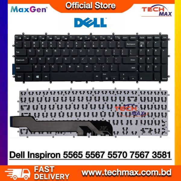 Dell Inspiron 15 5565 5567 5570 5575 7567 7577 7588 laptop keyboard US layout Bangladesh
