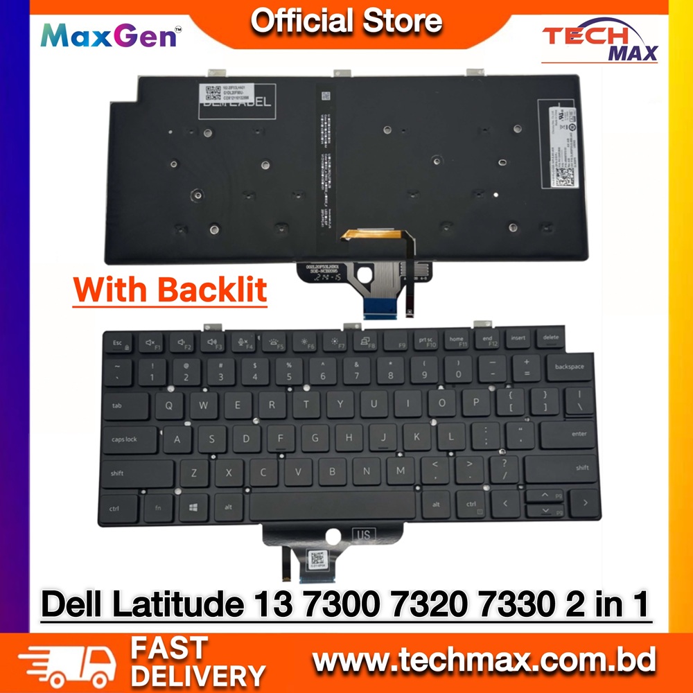 Dell Latitude 14 7420 7430 7520 7530 5440 5430 5420 Latitude 13 7300 7320 E7320 5320 Laptop Keyboard With Backlit 1 Dell 7300 Keyboard
