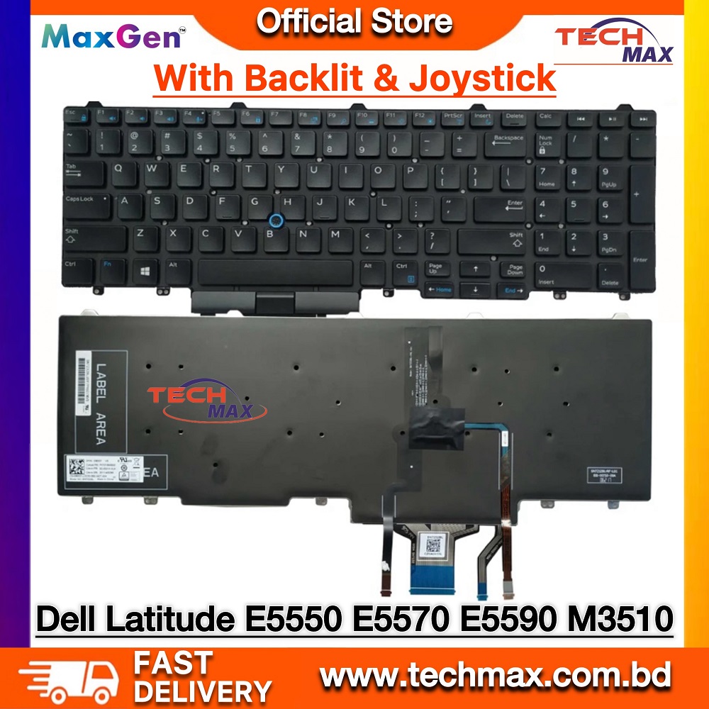 Dell Latitude E5570 E5580 E5590 E5591 E5550 5550 5570 5580 5590 5591 M7510 M7720 M7520 M5520, Precision 3510 3520 7510 7520 7710 7720 Series Laptop Keyboard With Pointer & Backlit – US 1 Dell Latitude E5570 E5580 E5590 Precision 7510 7520 keyboard with pointer and backlit replacement Bangladesh