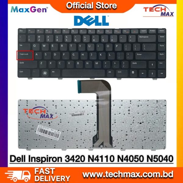 Dell Inspiron 14R N4110 N4050 N5520 N5050 Vostro 1450 3550 laptop keyboard replacement
