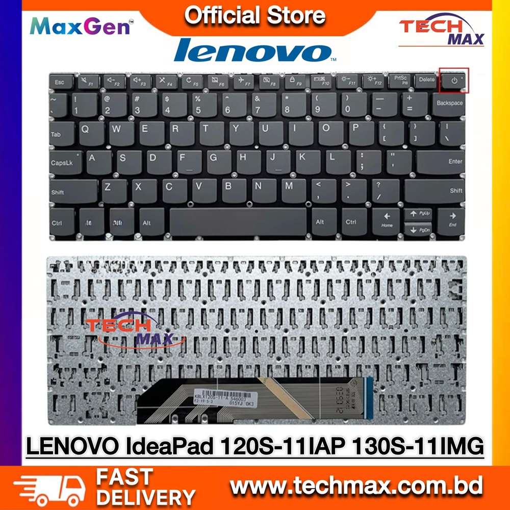 Lenovo Ideapad 120S-11IAP 130S-11IGM S130-11IGM 120S-11 Series Gray Laptop Keyboard 1 Lenovo IdeaPad 120S-11IAP 130S-11IGM S130-11IGM Gray Laptop Keyboard Replacement