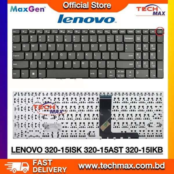 Lenovo IdeaPad 320-15ISK 320-15IKB 330-15IKB L340 S145 gray laptop keyboard