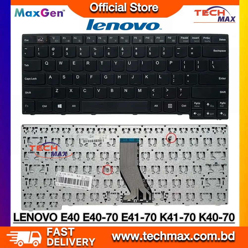 Lenovo E40-70 E40-30 E40-45 E40-80 E40-81 E41-70 E41-80 Series Laptop Keyboard 1 Lenovo E40-70 E14-80 E41 series laptop keyboard replacement