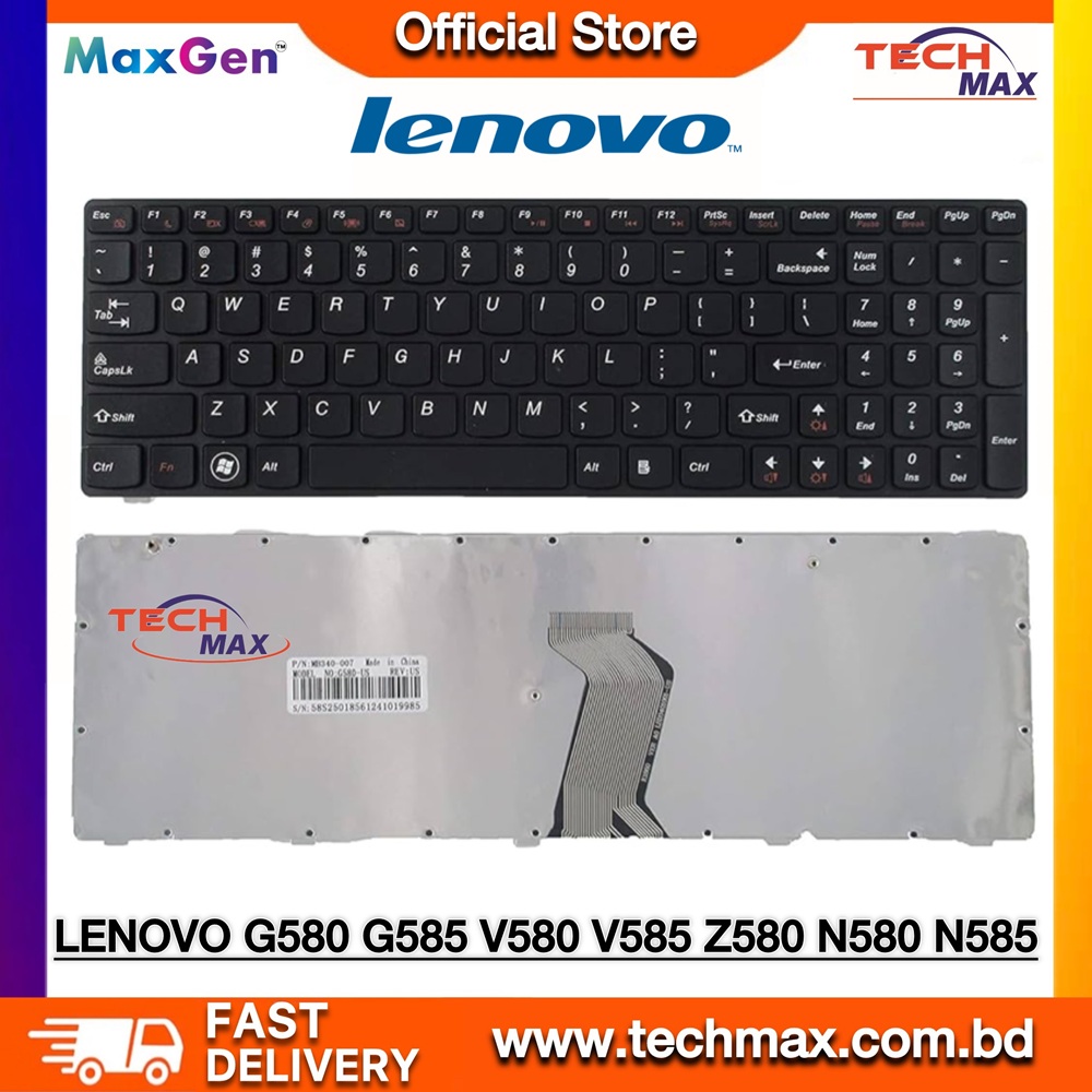 Lenovo IdeaPad G580 G580A G585 G585A P580 P585 N580 N581 N585 N586 V580 V585 Z580 Z580A Z585 Z585A Series Laptop Keyboard 1 Lenovo IdeaPad G580 G585 N580 V580 Z580 laptop keyboard
