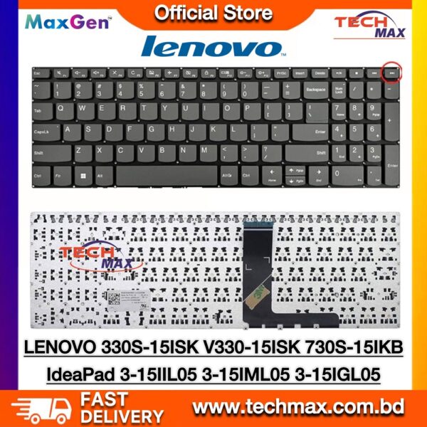 Lenovo IdeaPad V330-15ISK V330-15IKB V130-15IKB S340-15 laptop keyboard replacement