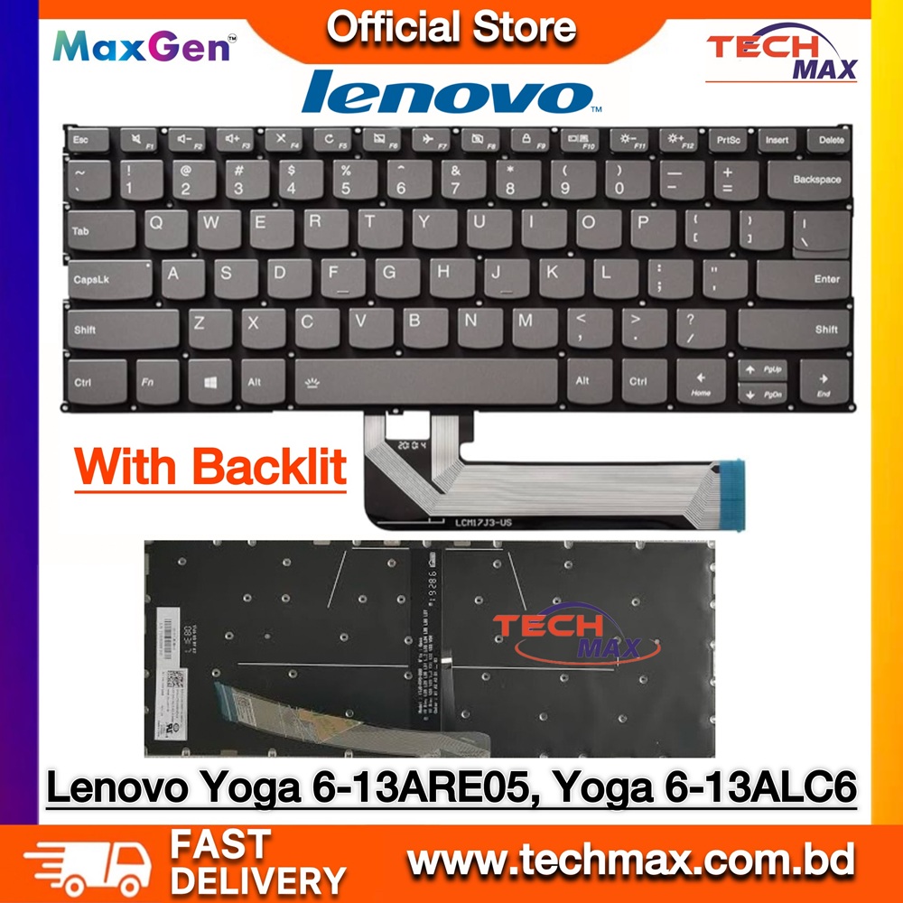 Lenovo IdeaPad Flex-14API Flex-14IML Flex-14IWL S530-13IML S530-13IWL S740-14IIL PD4SB Series Laptop Keyboard (With Backlit) 1 Lenovo IdeaPad Flex 14API 14IML 14IWL S530 S740 Backlit Laptop Keyboard Replacement Bangladesh