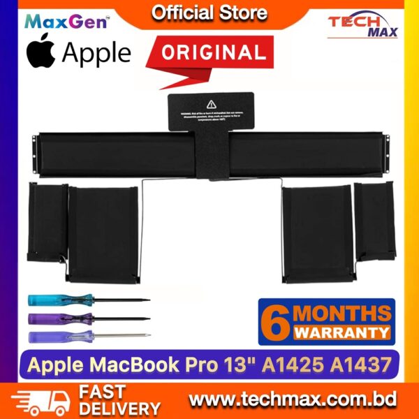 Apple MacBook Pro A1425 A1437 Battery 13 inch MD212 MD213 ME662 replacement