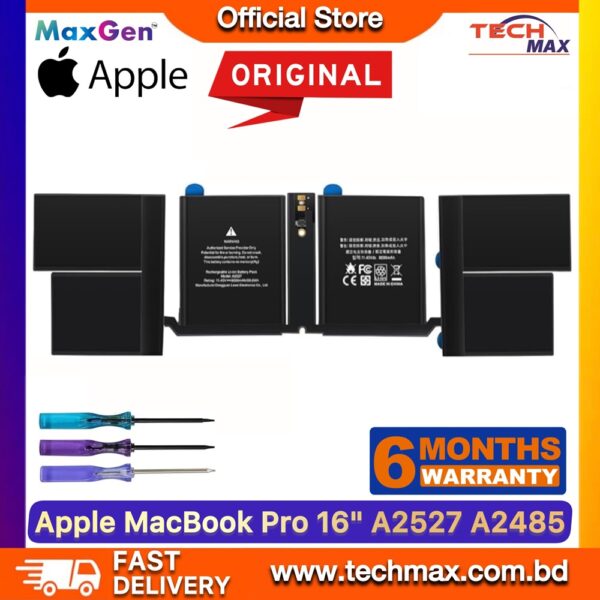 Apple MacBook Pro A2485 A2527 Battery 2021 Retina replacement