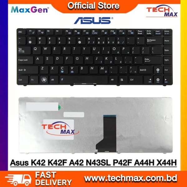 ASUS K42 A42 K42D K42J K43 X42 X43 X44 replacement laptop keyboard compatible with ASUS notebook series