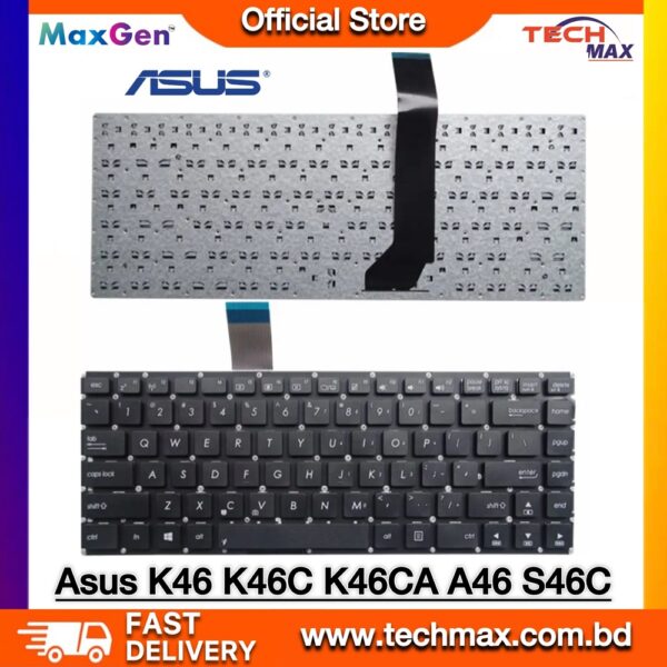 ASUS K46 S46 series laptop keyboard replacement
