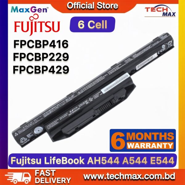 Fujitsu FPCBP416 FPCBP405 FPCBP429 FPCBP434 Laptop Battery for Fujitsu LifeBook A544 AH544 AH564 Series