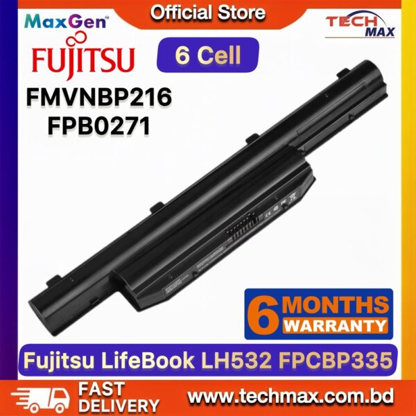 Fujitsu FMVNBP216 FPB0271 FPCBP335 battery for Fujitsu LifeBook LH532 Battery