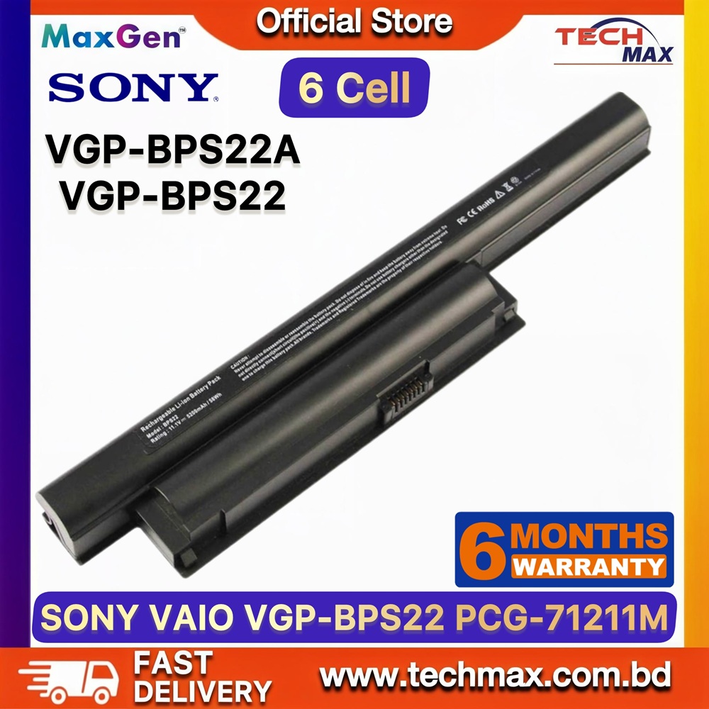 SONY VAIO VGP-BPS22 Battery for VPC EA EB PCG laptop models