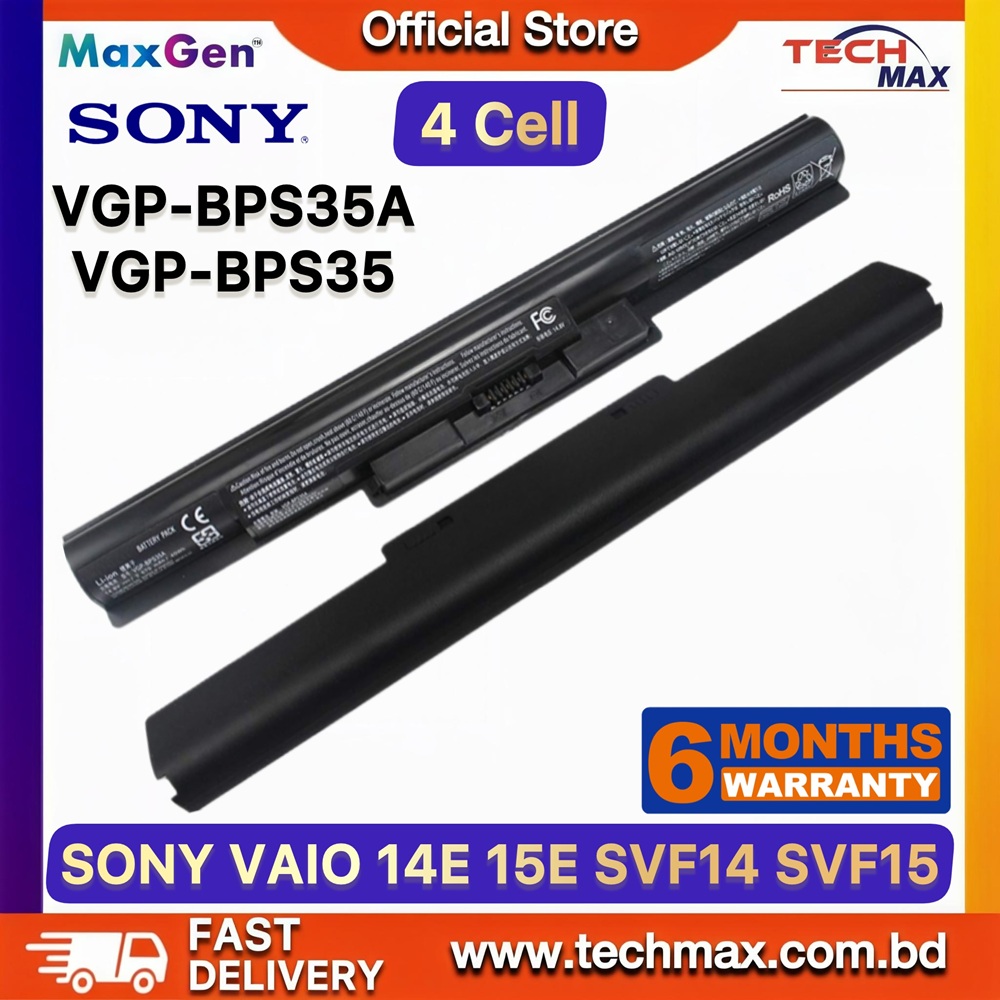 SONY VAIO VGP-BPS35 battery for SONY VAIO SVF14 SVF15 Series laptop models